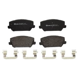 Jeu de plaquettes de frein BREMBO P30102 pour HYUNDAI, KIA BREMBO