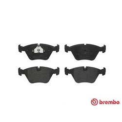 Jeu de plaquettes de frein BREMBO P36007 pour DAIMLER, JAGUAR BREMBO
