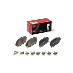 Jeu de plaquettes de frein BREMBO P37025 pour JEEP WRANGLER BREMBO