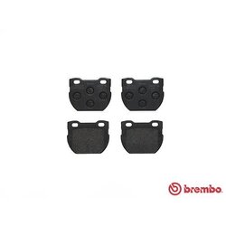 Jeu de plaquettes de frein BREMBO P44007 pour LAND ROVER DEFENDER BREMBO