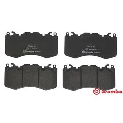 Jeu de plaquettes de frein BREMBO P44023 pour LAND ROVER BREMBO