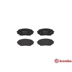 Jeu de plaquettes de frein BREMBO P49017 pour MAZDA MX-5 BREMBO