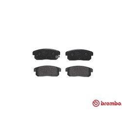 Jeu de plaquettes de frein BREMBO P49035 pour MAZDA, NISSAN RX-8, BLUEBIRD BREMBO