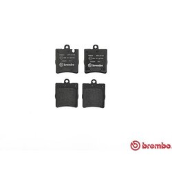 Plaquettes de frein BREMBO P50033 pour MERCEDES BREMBO