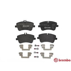 Plaquettes de frein BREMBO P50046 pour MERCEDES BREMBO