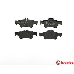 Jeu de plaquettes de frein BREMBO P50052 pour BRABUS, MERCEDES BREMBO
