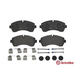 Jeu de plaquettes de frein BREMBO P50059 pour MERCEDES, VW SPRINTER, CRAFTER BREMBO