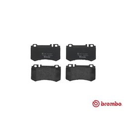 Jeu de plaquettes de frein BREMBO P50061 pour BRABUS, MERCEDES BREMBO