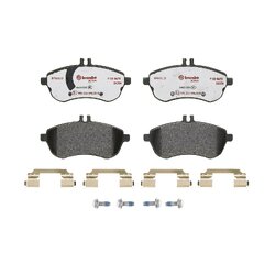 Plaquettes de frein BREMBO P50067X pour MERCEDES BREMBO