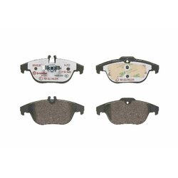 Jeu de plaquettes de frein BREMBO P50068X pour MERCEDES CLASSE C, CLASSE E BREMBO