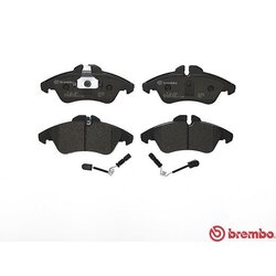 Jeu de plaquettes de frein BREMBO P50080 pour DODGE, MERCEDES, VW BREMBO