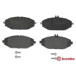 Plaquettes de frein BREMBO P50124 pour MERCEDES BREMBO