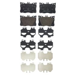 Plaquettes de frein BREMBO P50139 pour MERCEDES BREMBO