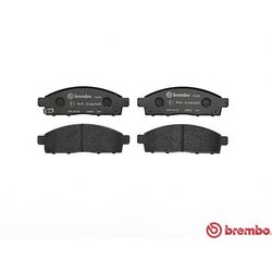Plaquettes de frein BREMBO P54038 pour FIAT, MITSUBISHI, RAM BREMBO