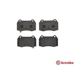 Plaquettes de frein BREMBO P56047 pour HONDA, NISSAN CIVIC, INTEGRA, 350Z BREMBO