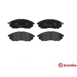 Jeu de plaquettes de frein BREMBO P56058 pour INFINITI, MITSUBISHI, NISSAN et plus encore... BREMBO