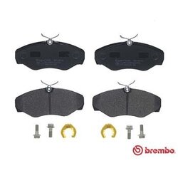 Jeu de plaquettes de frein BREMBO P56061 pour NISSAN, VAUXHALL, RENAULT BREMBO
