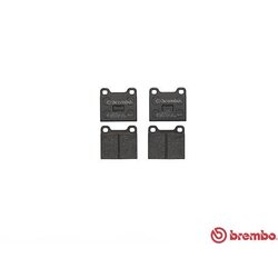 Jeu de plaquettes de frein BREMBO P59001 pour ALFA ROMEO, BEDFORD, BMW et plus encore... BREMBO