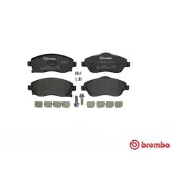 Jeu de plaquettes de frein BREMBO P59036 pour CHEVROLET, HOLDEN, VAUXHALL BREMBO