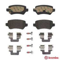 Jeu de plaquettes de frein BREMBO P59038 pour CHEVROLET, HOLDEN, HSV, KIA et plus encore... BREMBO