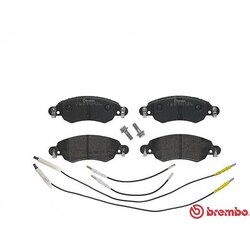 Plaquettes de frein BREMBO P61070 pour CITROËN C5 BREMBO