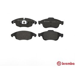 Plaquettes de frein BREMBO P61083 pour CITROËN, DS, PEUGEOT BREMBO