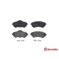 Plaquettes de frein BREMBO P61105 pour CITROËN C4, DS4 BREMBO
