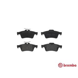 Jeu de plaquettes de frein BREMBO P61110 pour CITROEN, FENGSHEN, PEUGEOT BREMBO