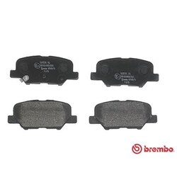 Jeu de plaquettes de frein BREMBO P61111 pour CHANGAN, CITROEN, MAZDA et plus encore... BREMBO