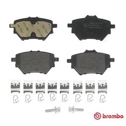 Jeu de plaquettes de frein BREMBO P61122 pour BYD, CITROEN, DS, DS (CAPSA) et plus encore... BREMBO