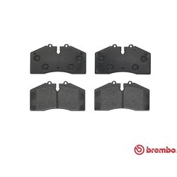 Jeu de plaquettes de frein BREMBO P65005 pour PORSCHE BREMBO
