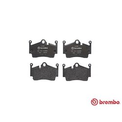 Jeu de plaquettes de frein BREMBO P65028 pour PORSCHE 718, BOXSTER, CAYMAN BREMBO