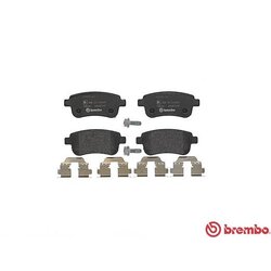 Plaquettes de frein BREMBO P68041 pour RENAULT, SAMSUNG, RENAULT CORÉE BREMBO