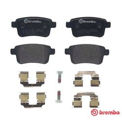 Jeu de plaquettes de frein BREMBO P68043 pour RENAULT KANGOO BREMBO