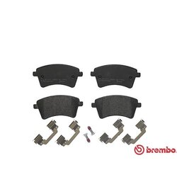 Jeu de plaquettes de frein BREMBO P68044 pour MERCEDES, RENAULT CITAN, KANGOO BREMBO