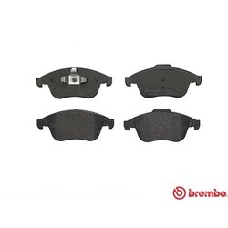 Jeu de plaquettes de frein BREMBO P68047 pour RENAULT BREMBO