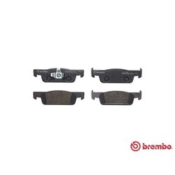 Jeu de plaquettes de frein BREMBO P68059 pour DACIA, RENAULT, SMART BREMBO