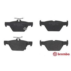 Brake Pad Set BREMBO P78026 OE Ref 26696AL01A BREMBO