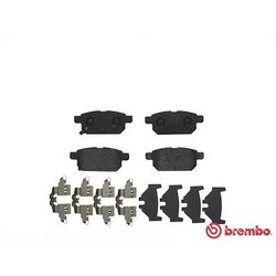 Jeu de plaquettes de frein BREMBO P79029 pour SUZUKI BREMBO
