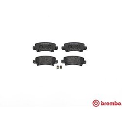 Jeu de plaquettes de frein BREMBO P83065 pour TOYOTA COROLLA BREMBO