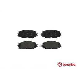 Jeu de plaquettes de frein BREMBO P83106 pour DAIHATSU, GREAT WALL, HAVAL et plus encore... BREMBO