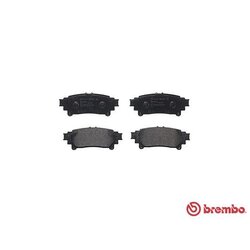 Jeu de plaquettes de frein BREMBO P83152 pour LEXUS, TOYOTA BREMBO