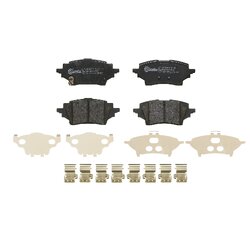 Jeu de plaquettes de frein BREMBO P83178 pour MAZDA, SUZUKI, TOYOTA BREMBO