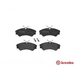 Jeu de plaquettes de frein BREMBO P85028 pour VW California, Transporter BREMBO