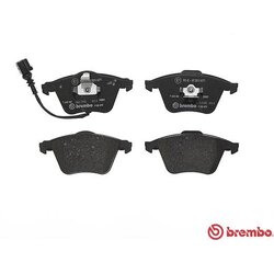 Plaquettes de frein BREMBO P85079 pour AUDI, SEAT, SKODA, VW BREMBO