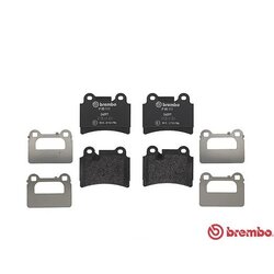 Jeu de plaquettes de frein BREMBO P85111 pour VW Touareg BREMBO