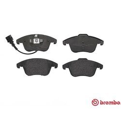 Plaquettes de frein BREMBO P85112 pour AUDI, BORGWARD, SEAT, VW BREMBO