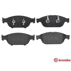 Jeu de plaquettes de frein BREMBO P85127 pour AUDI, VW BREMBO