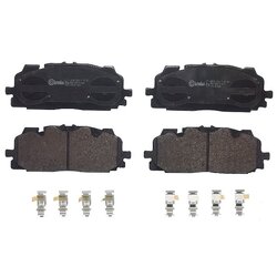 Plaquettes de frein BREMBO P85165 pour AUDI, AUDI (SAIC), CUPRA, VW BREMBO