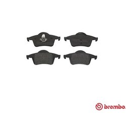 Jeu de plaquettes de frein BREMBO P86014 pour VOLVO BREMBO
